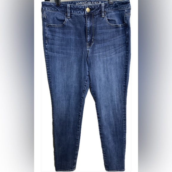 American Eagle High Rise Jegging Women’s Size 12 - Picture 1 of 6